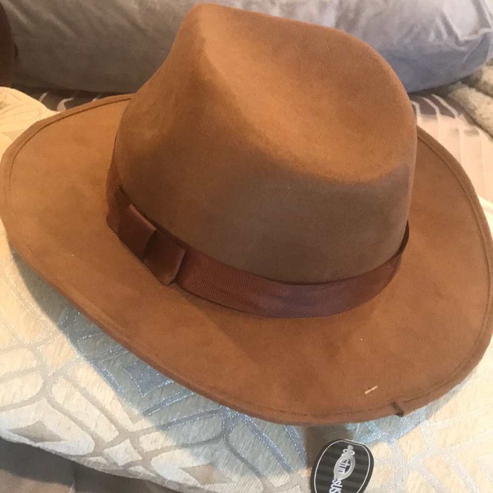 Dark Tan Hat. perfect for Costumes. NWT